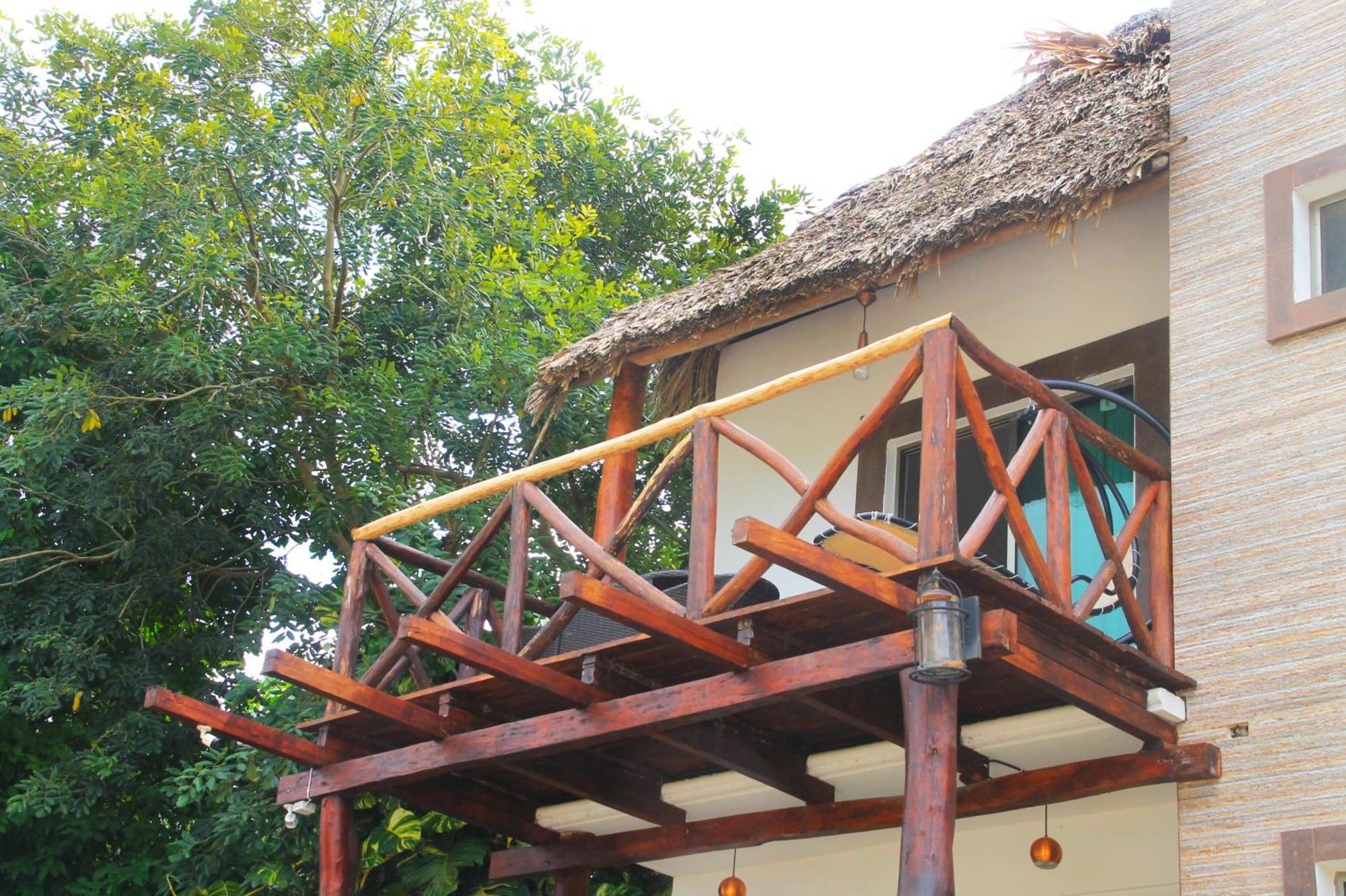 Hotel Pancho Villas Bacalar - Free Bikes And Paddles Zewnętrze zdjęcie