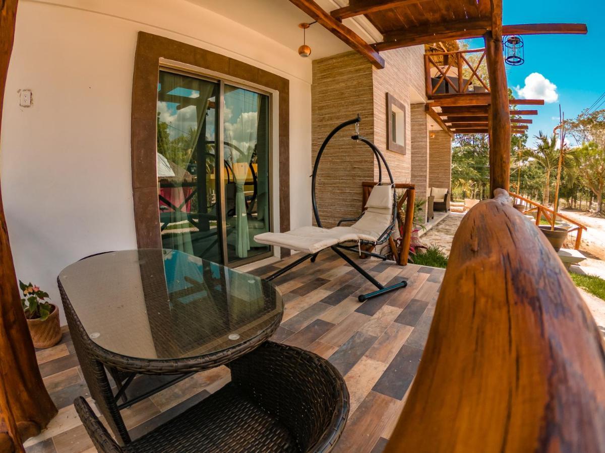 Hotel Pancho Villas Bacalar - Free Bikes And Paddles Zewnętrze zdjęcie