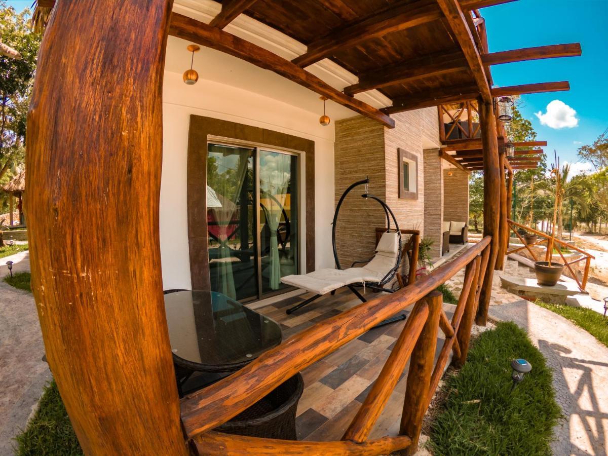 Hotel Pancho Villas Bacalar - Free Bikes And Paddles Zewnętrze zdjęcie