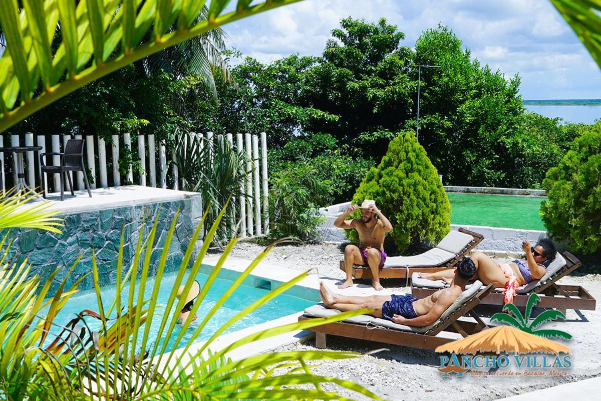 Hotel Pancho Villas Bacalar - Free Bikes And Paddles Zewnętrze zdjęcie