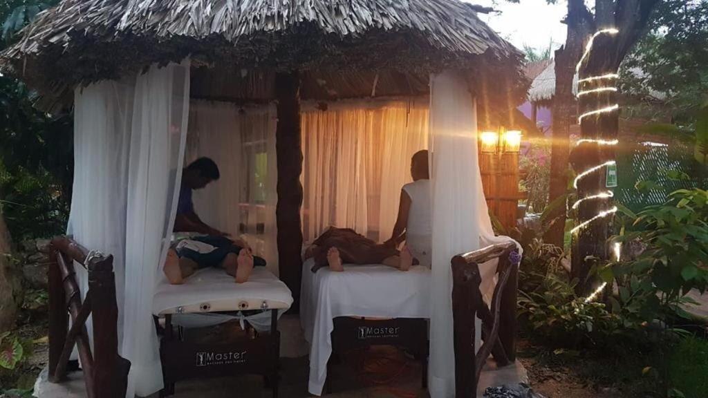 Hotel Pancho Villas Bacalar - Free Bikes And Paddles Zewnętrze zdjęcie
